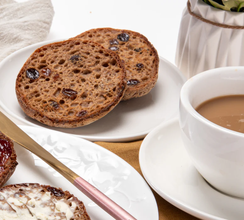 Cinnamon Raisin English Muffins - Image 3