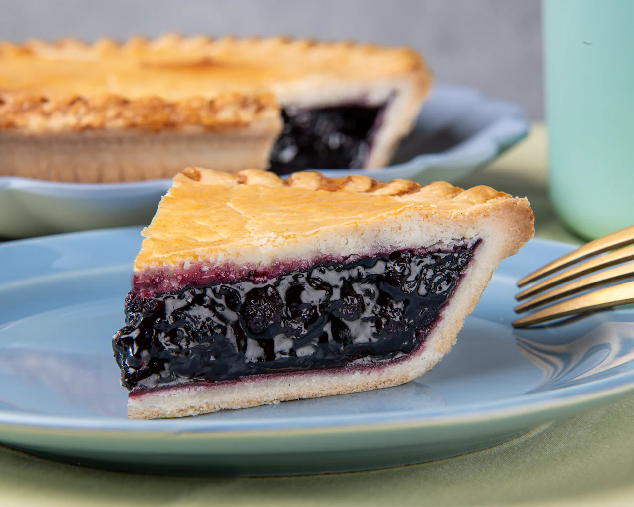Personal Size Blueberry Pie - Image 3